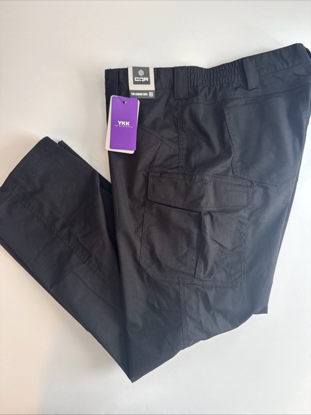 NWT CQR Gear Pants Woman’s Black Size 14 Tactical Series Cargo Pockets Outdoor